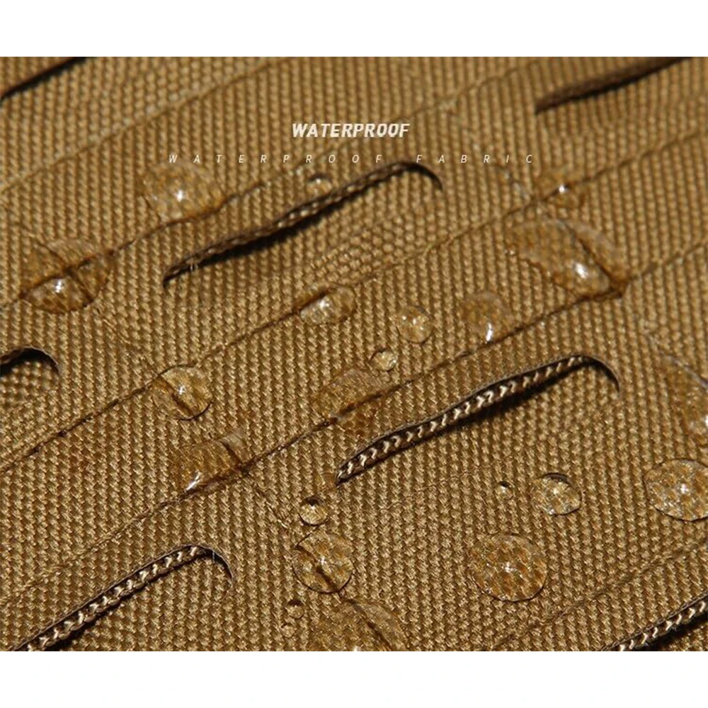 Bolso de hombro para deportes al aire libre para hombres, mochila Molle Assault Range, bolsa de pecho sólida impermeable para viajes, senderismo - imagen 3