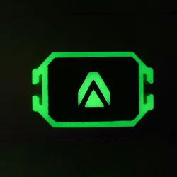 Parche táctico adhesivo luminoso para mochila