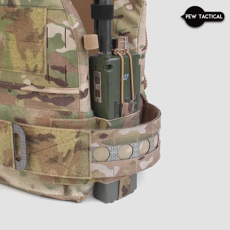 PEW TACTICAL FERRO STYLE Wingman V2 Bolsa para radios personales de cuerpo grande FCPC V5 AIRSOFT UA43 - imagen 5