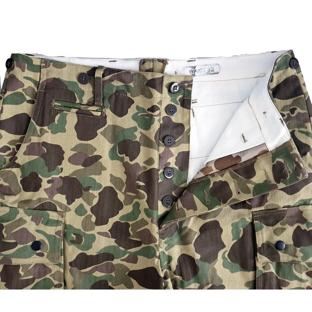 Pantalones de traje y Kit de ciclismo para niños, WWII, OSS, HBT camuflaje, paracaidista, chaqueta de salto aéreo, ropa, M42 - imagen 5