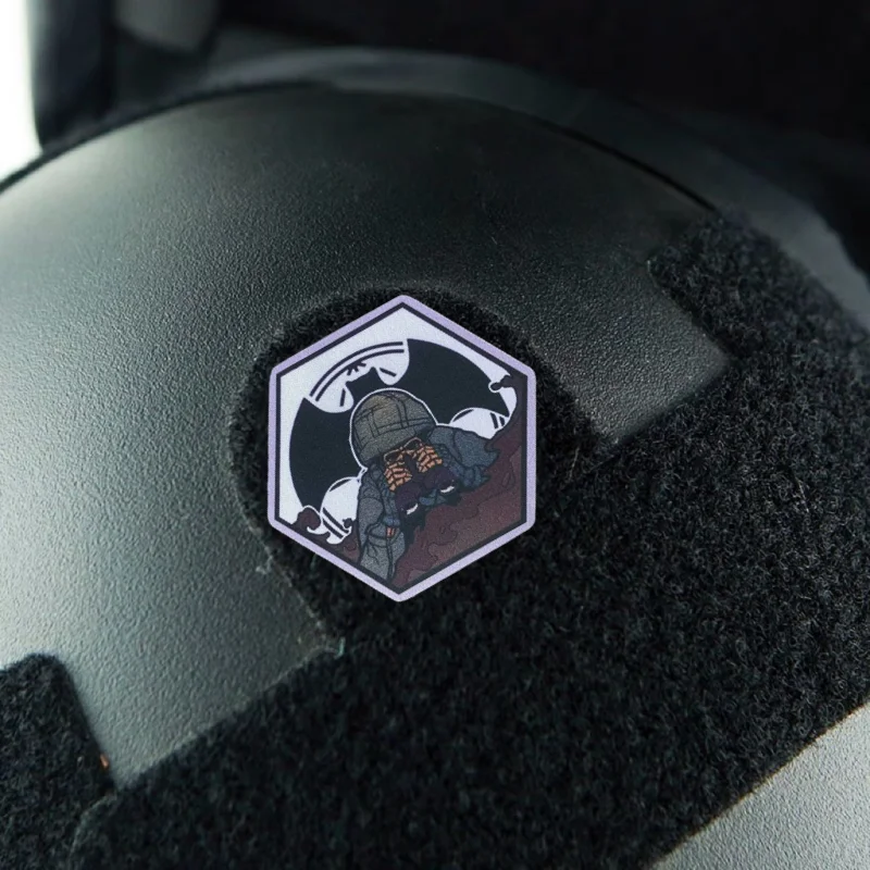 Parche "intelligence militar", insignia de moral táctica, mochila con gancho y bucle estampado, accesorio decorativo para ropa, brazalete adhesivo - imagen 4