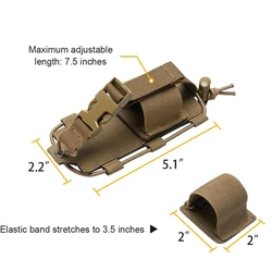 Baofeng UV-5R funda táctica MOLLE emisora portátil