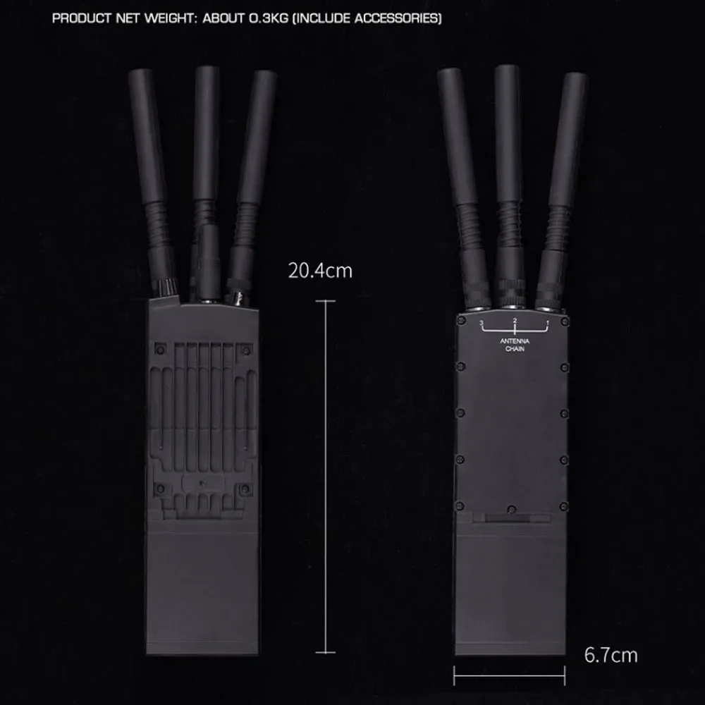 Modelo de Radio MPU5 desmontable, walkie-talkie Militar de caza, reacondicionamiento de bricolaje, funda de modelo Virtual, equipo de juego táctico Airsoft CS - imagen 2