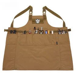Chaleco táctico woodland MOLLE - resistente con bolsillos