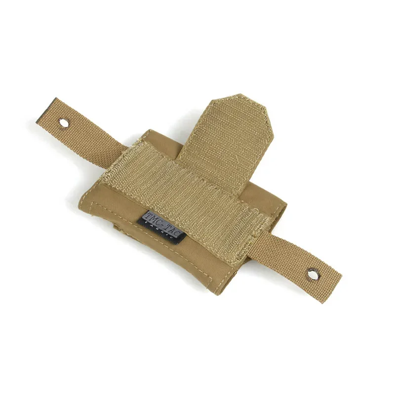 Bolsa táctica para batería de casco RG/CB/MC, bolsa adjunta para pasta de casco, bolsa de almacenamiento de batería - imagen 3