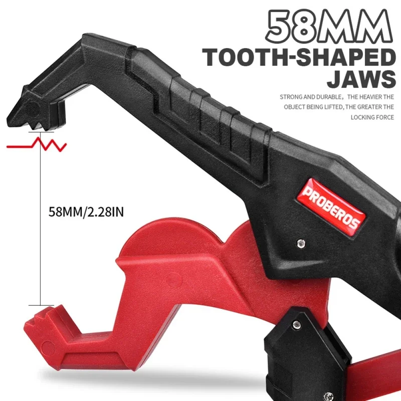 Controlador de peces de fibra de vidrio de nailon de alta carga, pinzas de pesca ligeras para hombres y mujeres, alicates duraderos para Control de peces, 50KG - imagen 5