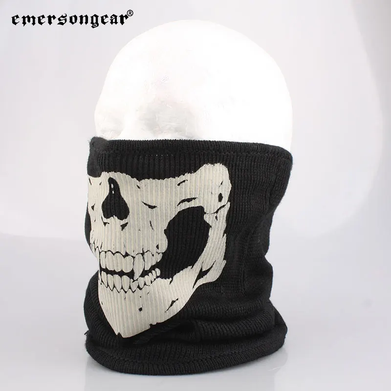 Emersongear táctico Merino Proline cuello polaina velo de lana máscara de francotirador bufanda senderismo ciclismo caza deportes al aire libre BK EM2583 - imagen 2