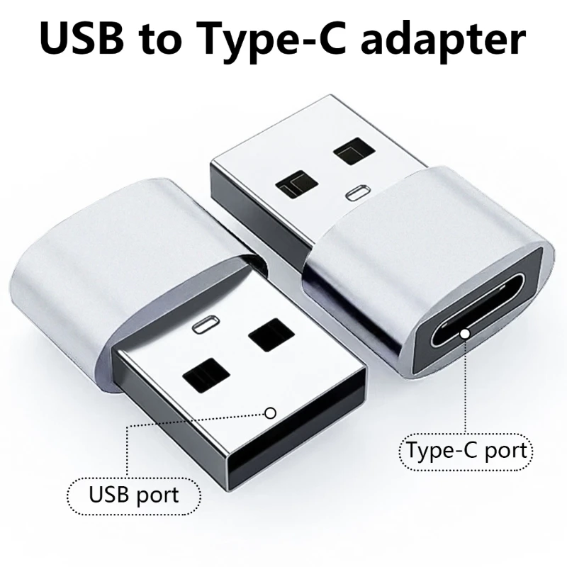 Adaptadores USB a USB macho tipo USB2.0 convertidores datos 10Gbps K1KF - imagen 2