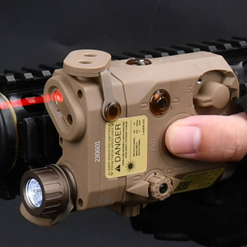 AN PEQ15 peq15 punto rojo verde IR puntero láser linterna LED UHP visión nocturna infrarroja láser caza Airsoft accesorios de equipo - imagen 3