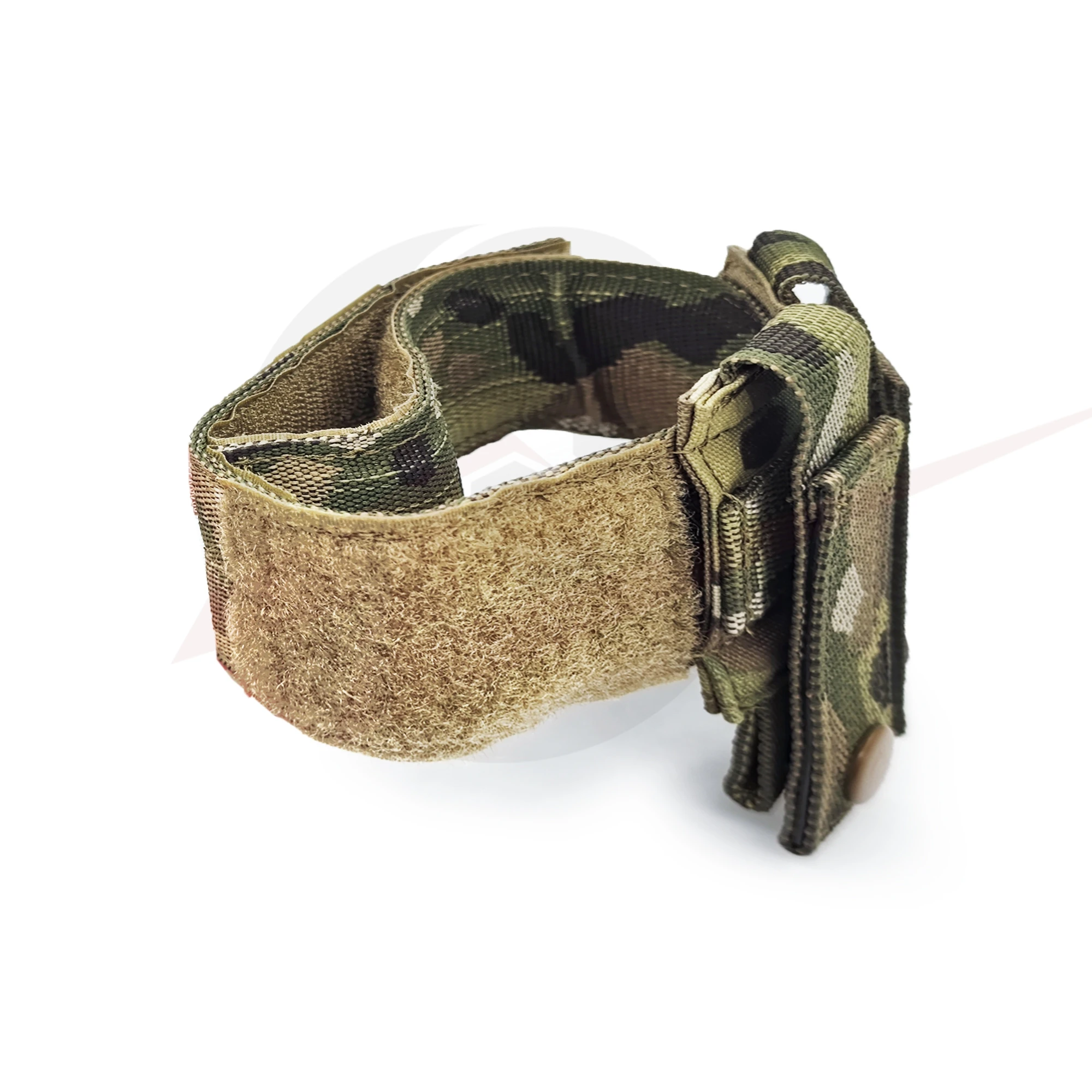 Accesorios tácticos para caza de Paintball al aire libre Kydex MOLLE cinturón fijo lanzador sujetador camuflaje verde/negro - imagen 2