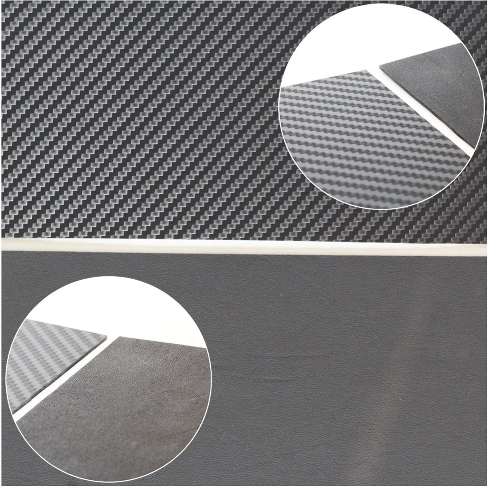 Vaina de sarga de fibra de carbono, placa K KYDEX, material de producción, placa termoplástica estampada, 1,5mm de espesor - imagen 4