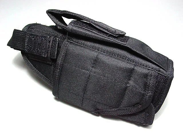 Airsoft-pistolera táctica Universal Tornado, funda de pierna caída para mano izquierda, militar, muslo, negra - imagen 3