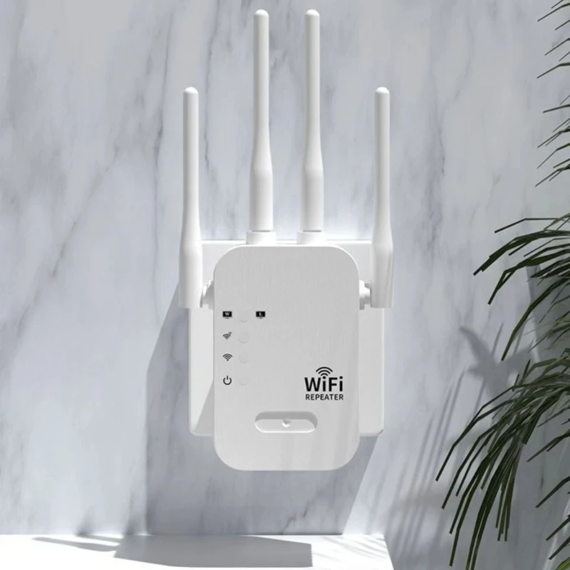 Repetidor de señal Wifi inalámbrico amplificador WiFi extensor red Booster Router 2,4 + 5G Dropship - imagen 5