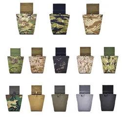 Bolsa táctica MOLLE doble descarga colgante para cinturón y chaleco