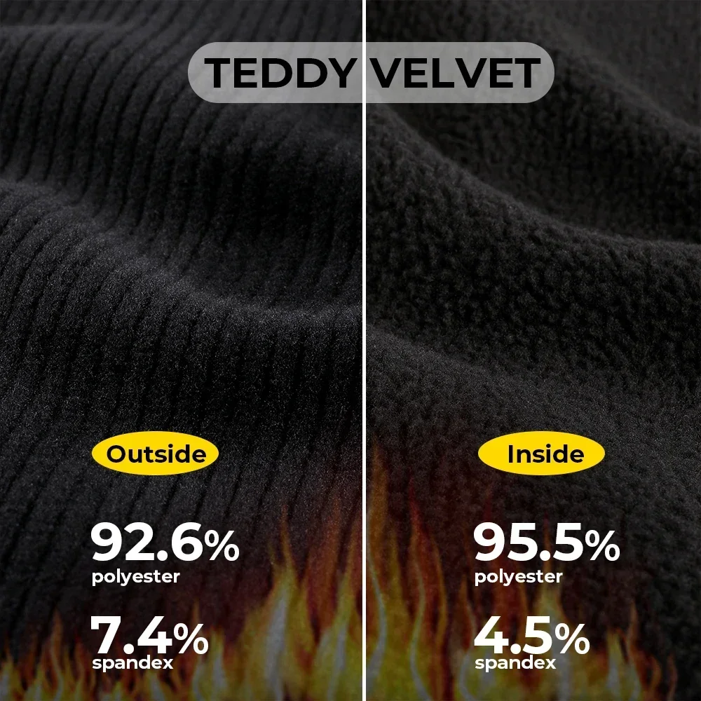 Pañuelo de lana para invierno, bufanda térmica, calentador de cuello a prueba de viento, máscara de media cara para ciclismo, esquí, correr, deporte, Snowboard, clima frío para hombres - imagen 5