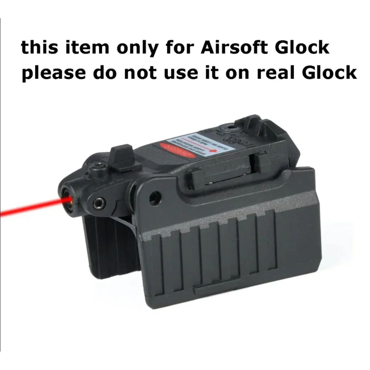 Mira puntero láser de punto rojo táctico KWA KSC GLK para KWA KSC G17 G19 G23, mira trasera para pistola de caza para Airsoft G 17 18C 22 34 - imagen 4