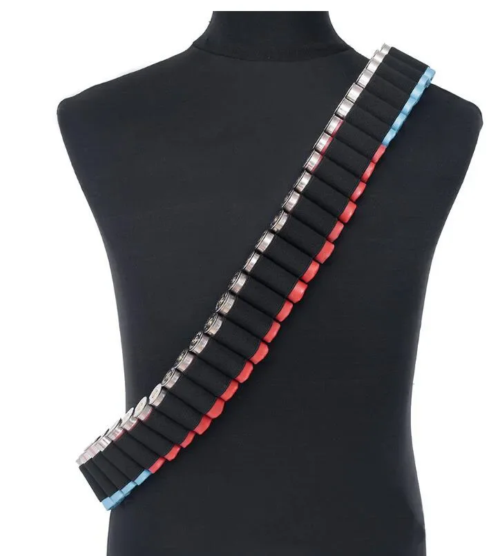 Munción de escopeta táctica con eslinga, carcasa de escopeta redonda 26/50 con clip de munición tipo cinturón, accesorios de caza - imagen 3