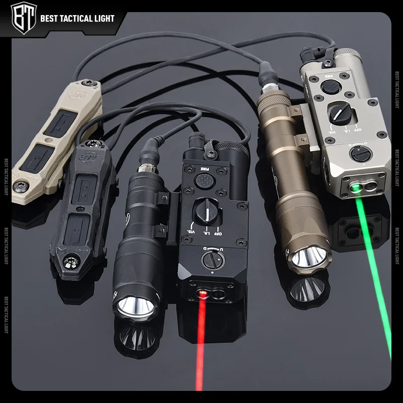 WADSN-mira de punto CQBL SF Surefir M600C/M300A, linterna de 400/600 lúmenes, accesorios para armas de caza, explorador y Airsoft - imagen 3