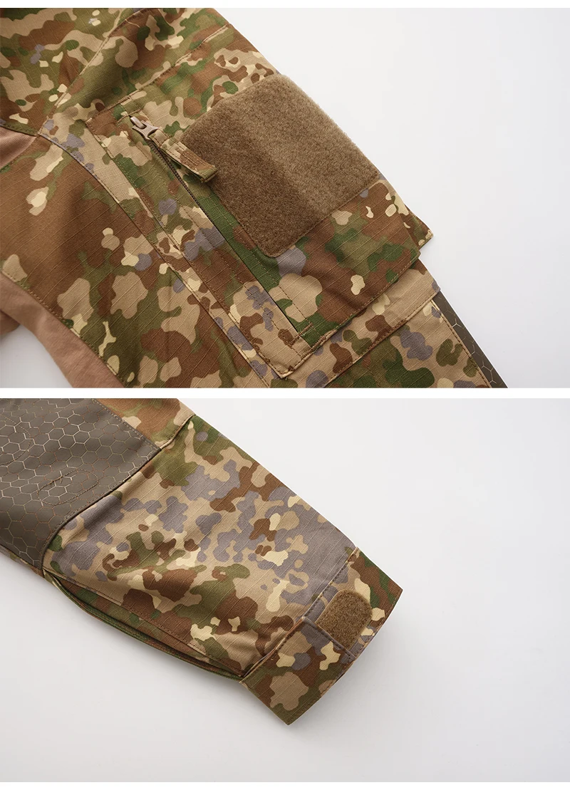 Chaqueta táctica Flecktarn Bundeswehr – Top camuflaje alemán - imagen 5