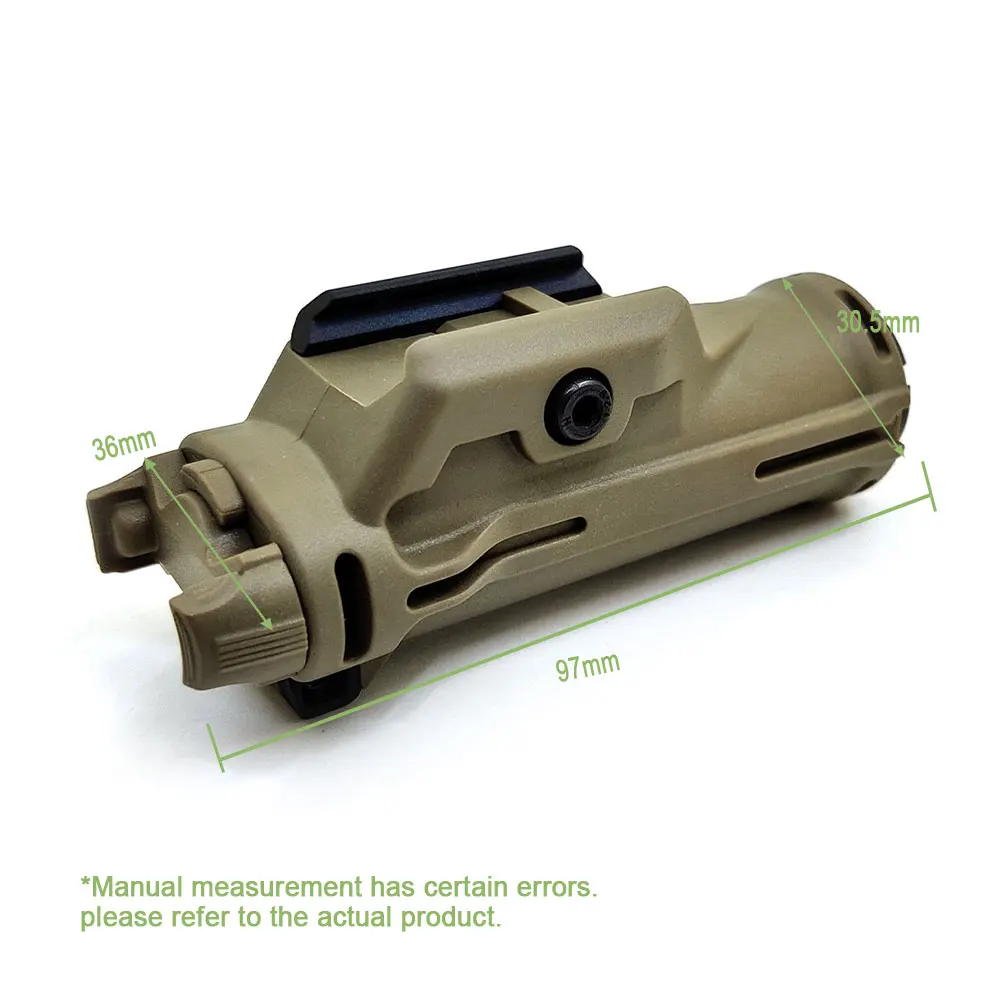 Linterna táctica para arma SOTAC GEAR XH15 LED blanca exterior - imagen 3