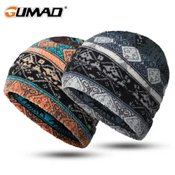 Gorro térmico de felpa cortaviento para correr, esquí y senderismo