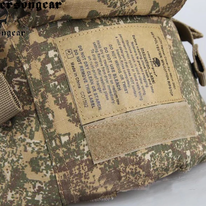 Emersongear Gen. 2 Funda de casco para MICH 2000 2001 2002 Badland Airsoft tiro al aire libre caza combate