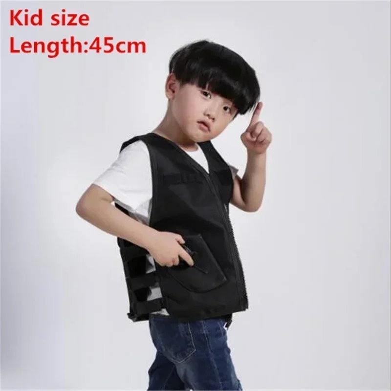 Chaleco táctico militar para caza y francotirador, uniforme de camuflaje para caza, ropa de senderismo en la jungla, chaleco de juego CS para niños - imagen 3
