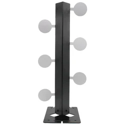 Dispositivo de árbol de 6 objetivos, Material metálico BB Airsoft, bala suave, pistola de juguete, práctica de tiro, objetivo oscilante, entretenimiento interior AQB195