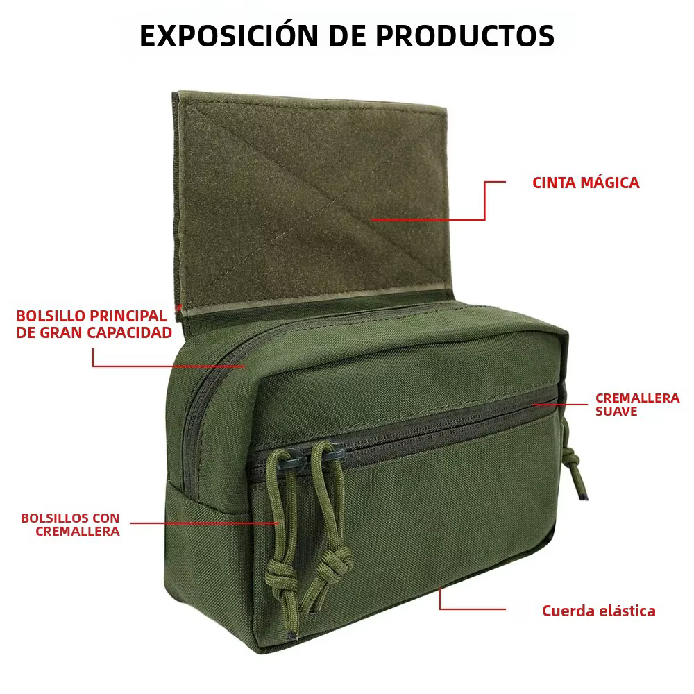 Riñonera táctica colgante mini para descarga abdominal - imagen 3