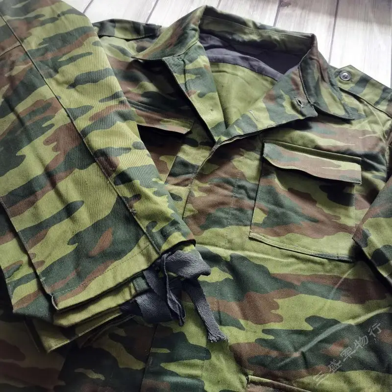 Conjunto de traje de campo de Color con patrón Horizontal ruso, traje ruso, nuevo