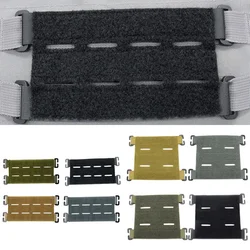 Panel MOLLE táctico con superficie de velcro para parches
