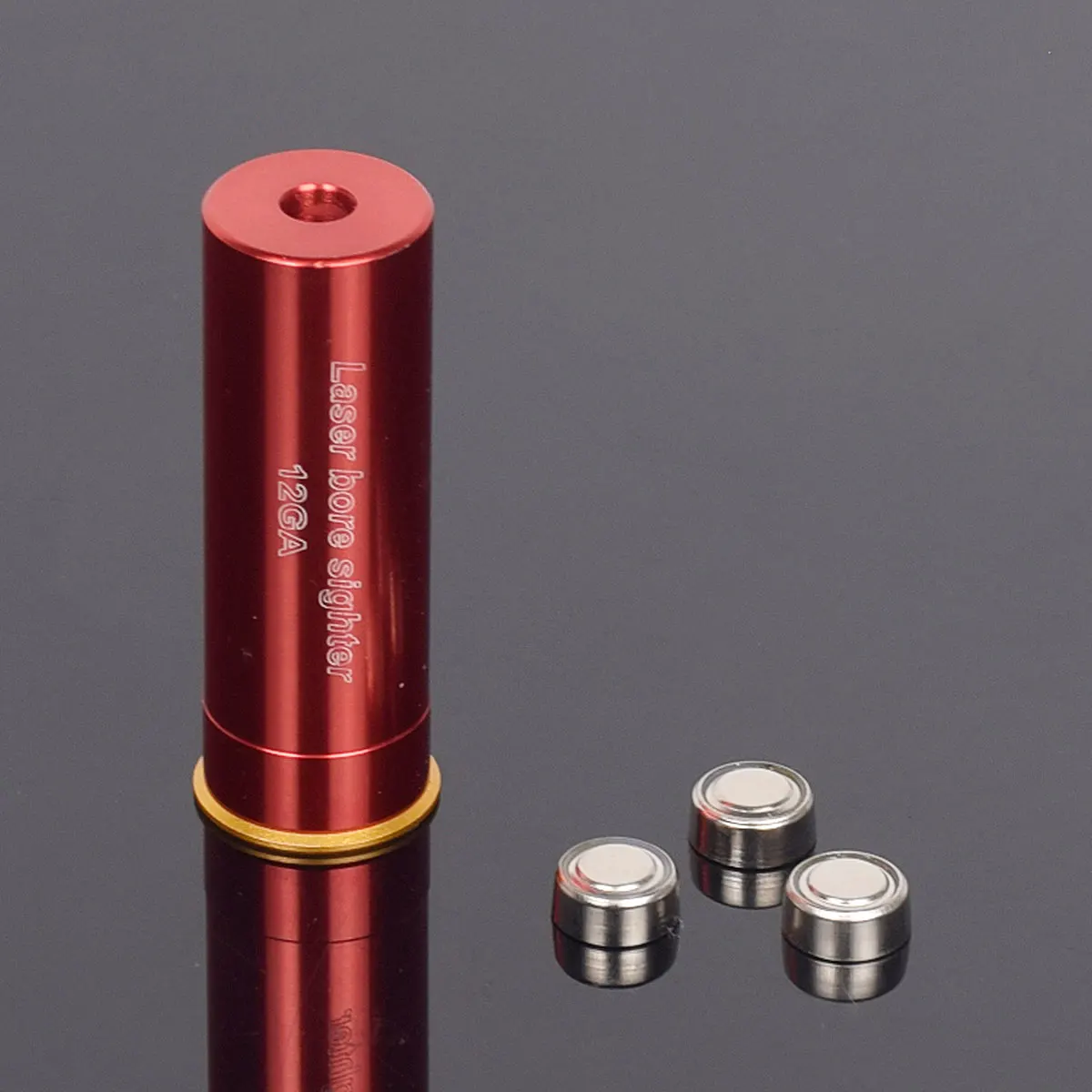 Calibre de MIRA LÁSER táctica, 12GA, 20GA, 5,45x39, 7,62x39, 9mm, 308, 223, 303, 7mm, puntero láser de cartucho rojo - imagen 3