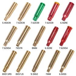 Bore Sighter Láser rojo de entrenamiento 9mm .223 .308 12GA 20GA