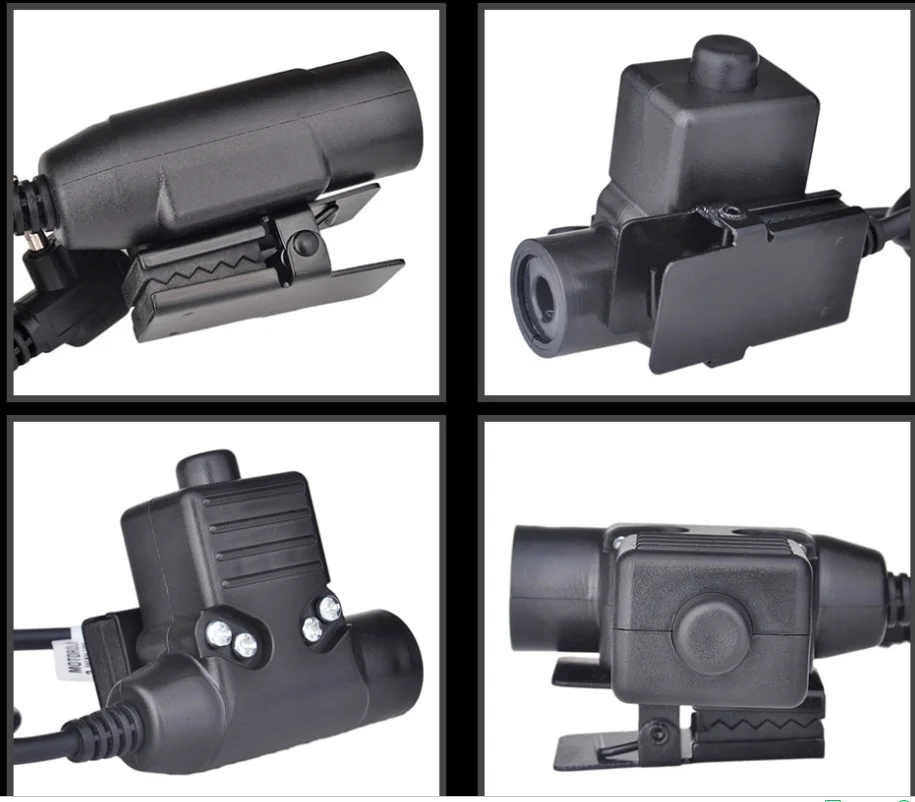 Táctico nuevo U94 PTT versión civil WADSN auriculares COMTA WST TAC-SKY auriculares de caza PTT Baofeng Kenwood enchufe de 7,0mm - imagen 4