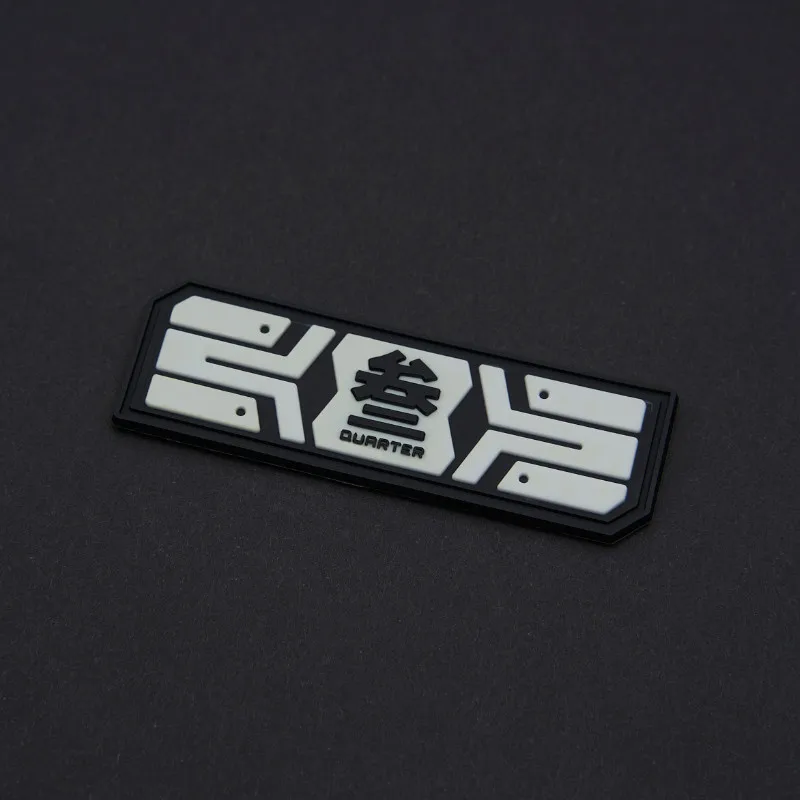 Parches de PVC de "Mecha", insignia táctica militar de goma para bolso de ropa, decoración de chaleco, 3,0 - imagen 5