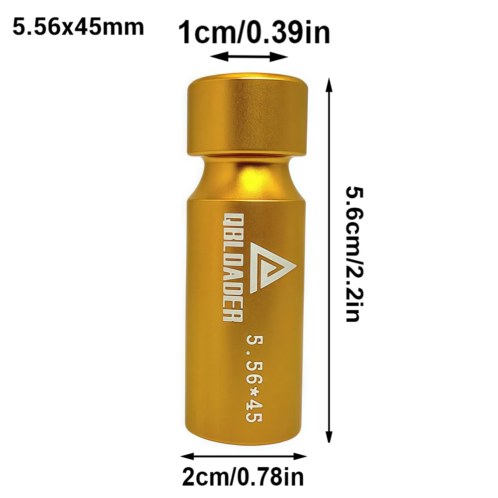 Comprobador de balas de munición táctica, medidor de cartucho, comprobador de cámara de Rifle para 9mm, 5,56x45mm, 308Win, 7,62mm, accesorio para pistola de caza - imagen 3