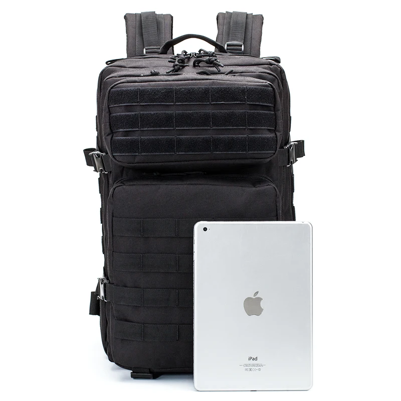 Mochila grande 600D impermeable para exteriores, senderismo, Camping, viajes, deportes, mochila táctica militar, bolsa de asalto, mochila militar Molle - imagen 4