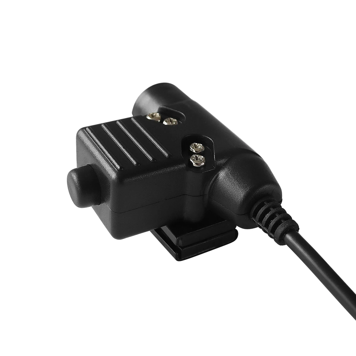 TS TAC-SKY táctico Airsoft caza tiro auriculares accesorio U94 PTT adaptador para Midland Ptt para Midland Plug Walkie Talkie - imagen 4