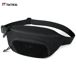 1TG Bolso táctico para hombres, riñonera para hombres y mujeres, bolso cruzado, riñonera táctica para senderismo, yoga