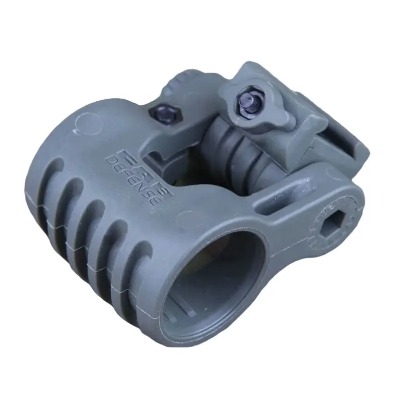 Big Dragon para PLR soporte de luz táctica ajustable linterna plegable abrazadera Clip Airsoft caza tiro al aire libre deportes Nylon - imagen 4