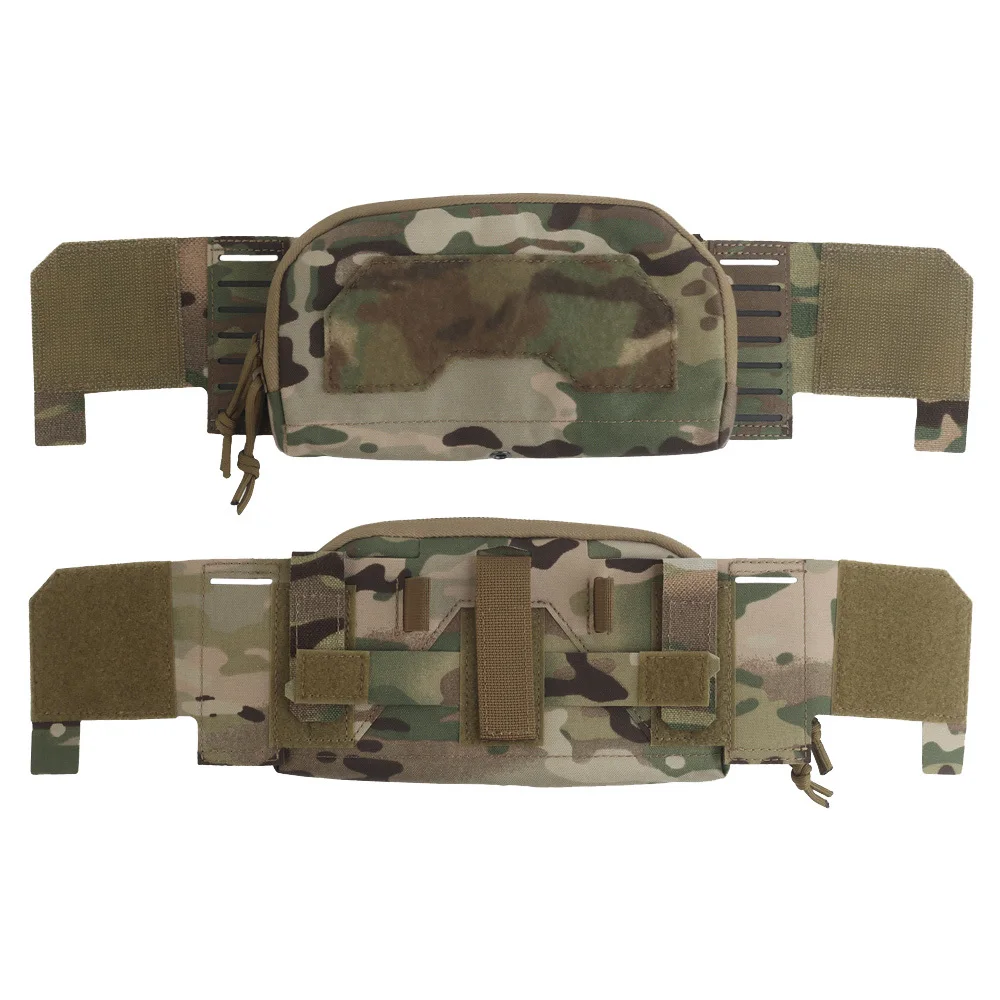 Bolsa de administrador de 2a capa para cartel táctico, bolsillo para revista Triple, almacenamiento frontal, bolsa compacta, portador de placa, caza, Airsoft - imagen 3