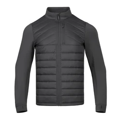 Emersongear chaqueta térmica capa media etiqueta pantera de nieve azul