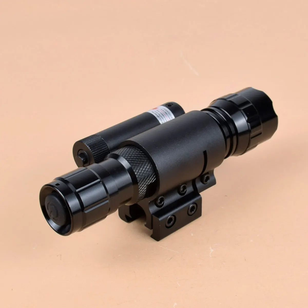 Rifle táctico Airsoft, luz LED para arma con punto la-ser rojo y verde, mira para riel Picatinny para HK416 AR15 - imagen 4