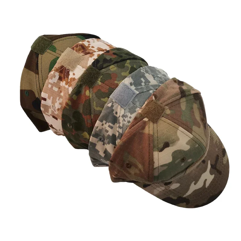Gorra de camuflaje para niños de 8 a 14 años, sombrero para el sol para niñas y niños, accesorios para viajes al aire libre, gorra de béisbol para niños, juego de guerra CS Airsoft - imagen 5