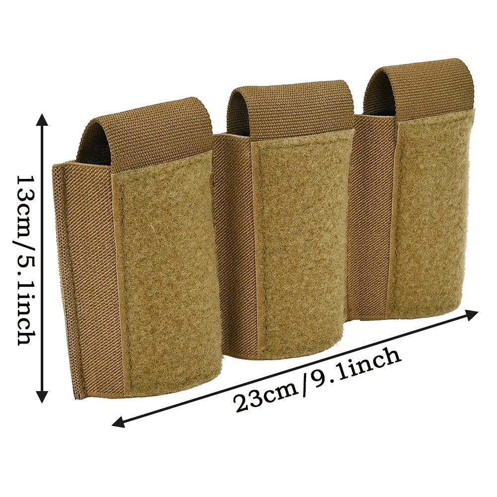 Chaleco de caza táctico FCPC, bolsa Triple de rotación, revista de retención elástica insertada, Cummerbund, gancho de bucle Mag para 5,56 7,62 AR15 - imagen 3