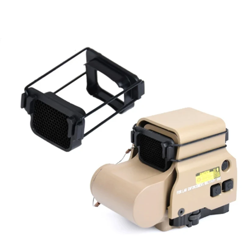 Cubierta protectora de punto rojo Killflash, Protector de malla metálica holográfica para caza 551 552 553 558 512, accesorios para tapa de mira - imagen 3