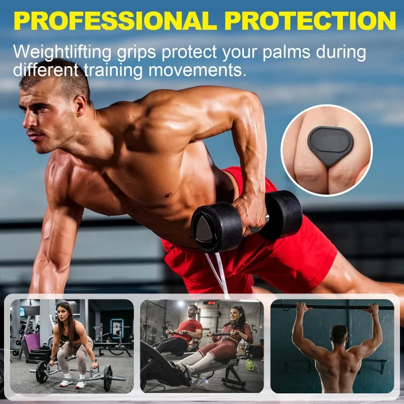 Nuevo fortalecedor de agarre antideslizante, entrenador de dedos portátil sin sudor, empuñaduras de entrenamiento cómodas y transpirables para levantamiento de mancuernas - imagen 4