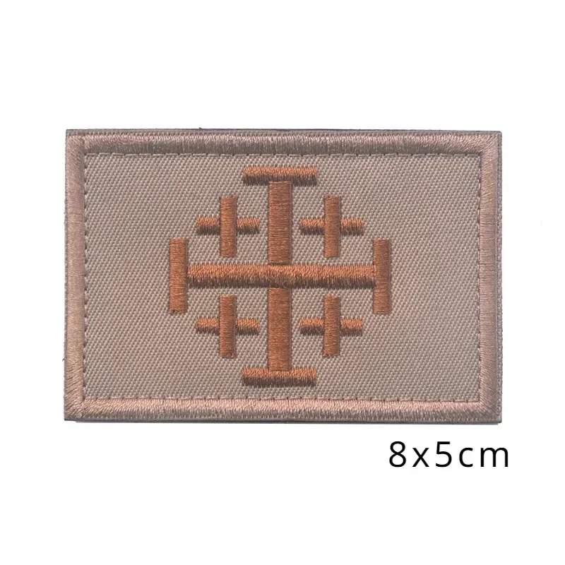 Parche táctico bordado con velcro para mochila estilo caballeros - imagen 2