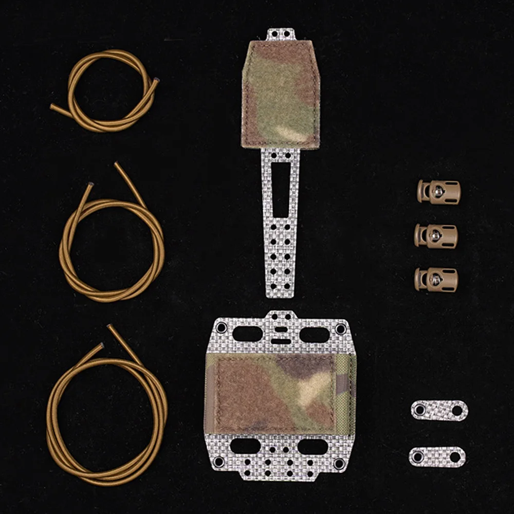 Estuche de batería para casco táctico PVS31, sistema de retención de casco rápido, caja de batería de PVS-31 ajustable, bolsa de almacenamiento - imagen 4