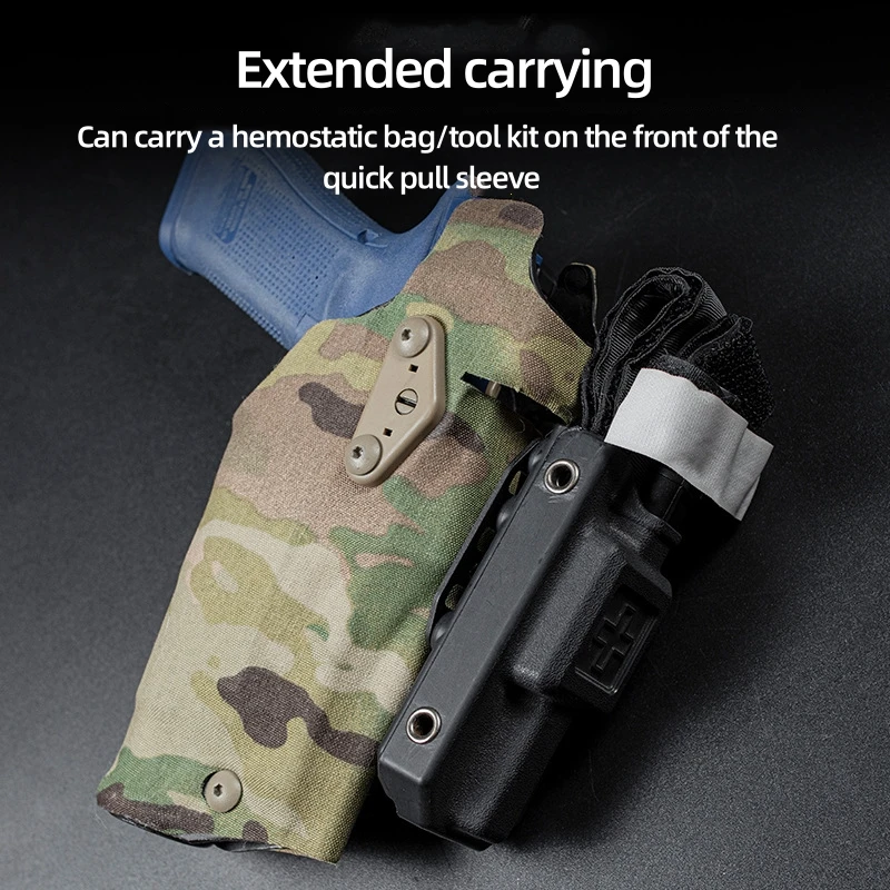 Kit de expansión de torniquete de tracción rápida, Kit de herramientas tácticas, soporte de expansión, accesorios de juego CS para exteriores, ejercicio táctico, caza - imagen 3